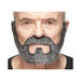 On Bail Salt and Pepper Moustache and Beard Set