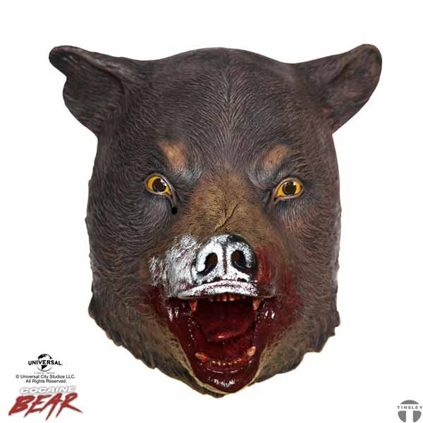 Cocaine Bear Deluxe Full Head Mask