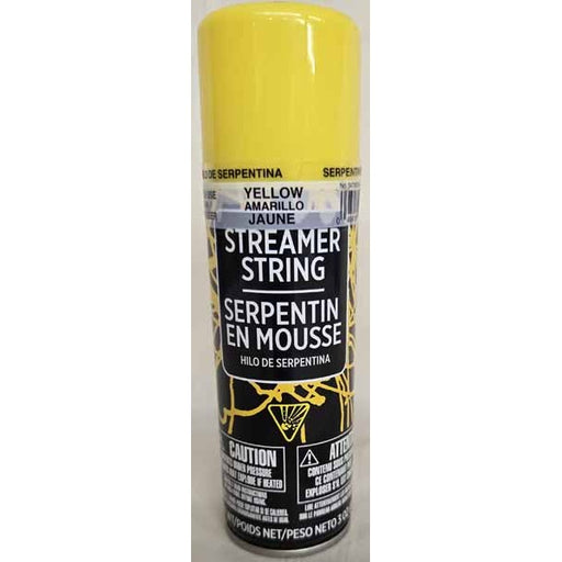 Yellow Streamer String, 3 oz