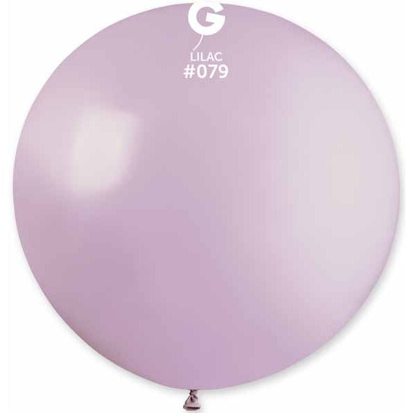 Gemar 31" Lilac #079 Latex Balloon, 1 Count