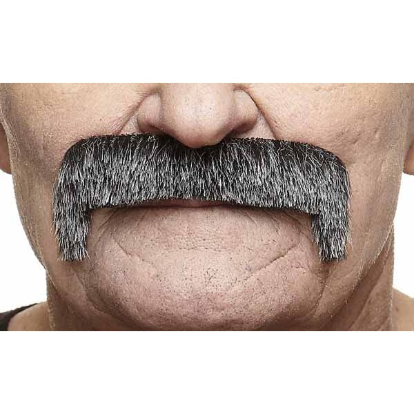 Salt and Pepper Costume Moustache, 11 x 5 cm