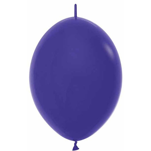 Sempertex Violet 12" Link-O-Loons Latex Balloons, 25 Pack