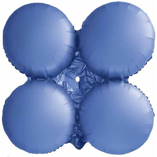12" Matte Blue Quad Arch Foil Balloon