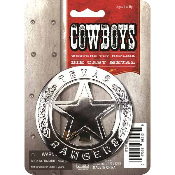 Texas Ranger Costume Badge