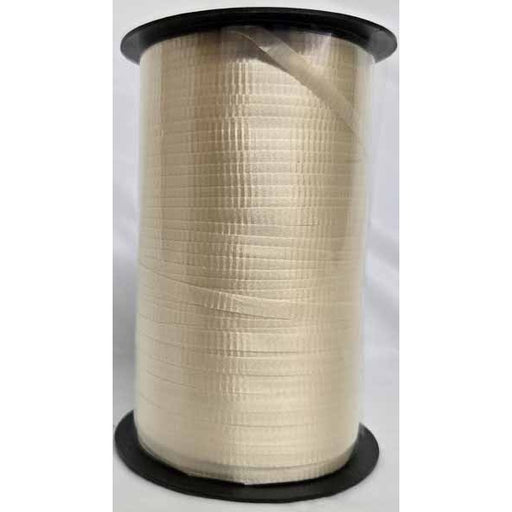 White Gold Curling Ribbon, 500 Yards
