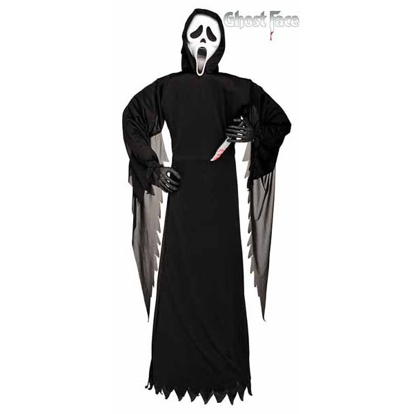 6-Foot Ghost Face Decoration with Knife