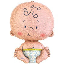 Welcome Baby 24-Inch Shaped Foil Balloon