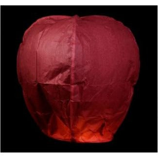 Red Flying Sky Lantern
