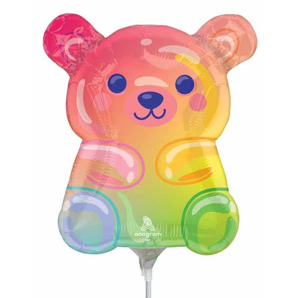 Gummy Bear Mini Shape Foil Balloon