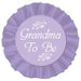 Grandma-to-Be Satin Button