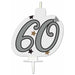 60th Birthday Milestone Candle