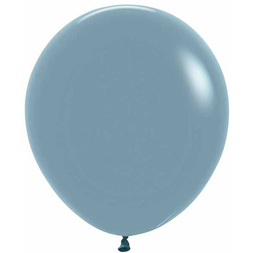 Sempertex Pastel Dusk Blue 18-Inch Latex Balloons, 25 Pack