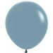 Sempertex Pastel Dusk Blue 18-Inch Latex Balloons, 25 Pack