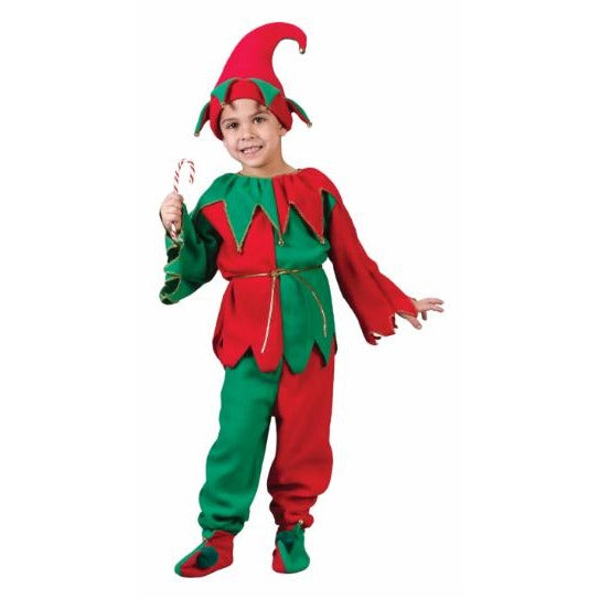 Child Christmas Elf Costume Set, Size 12-14