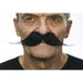 Oversized Black Costume Moustache, 25 cm