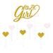 It's a Girl Cake Topper, 1 Per Pack