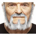 White and Grey Costume Moustache and Beard Set