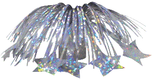 Silver Cascade Centerpiece Base for Air-Filled Balloons