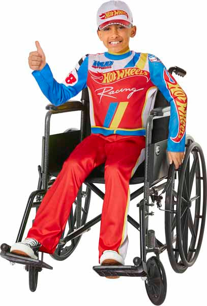 Hot Wheels Adaptive Child Costume, Small (4-6)