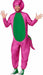 Barney Purple Dinosaur Adult Costume, Small