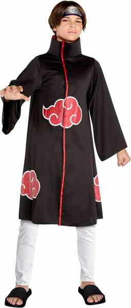 Naruto Shippuden Akatsuki Robe Costume, Youth Large