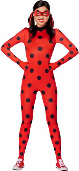 Miraculous Ladybug Adult Costume, Small