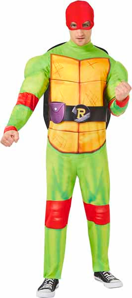 Teenage Mutant Ninja Turtles Raphael Movie Costume, Adult Small