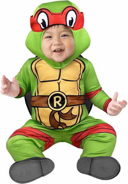 TMNT INFANT COSTUME RAPHAEL MEDIUM 12-18
