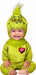 SUESS GRINCH COSTUME INFANT MEDIUM 12-18M