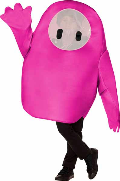 TENUE D'ENFANT FALL GUYS ROSE, CONVIENT JUSQU'À 14 ANS