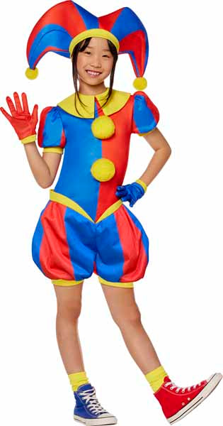 The Amazing Digital Circus Pomni Child Costume, Medium