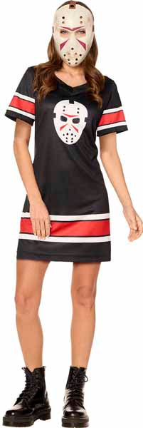 Jason Women's Costume, Large