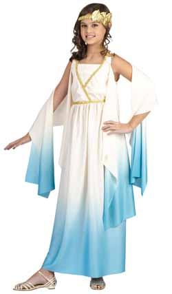Greek Goddess Child Costume, Small