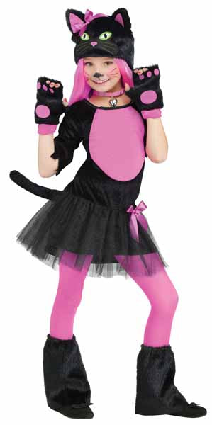 Miss Kitty Child Cat Costume, Medium (8-10)