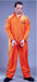 Men's Got Busted Prisoner Costume with Handcuffs
