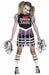 Zombie Fearleader Child Costume, Size 8-10