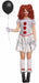 Carnevil Clown Women's Adult Costume, Size 12-14