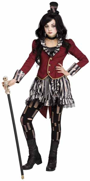 Freakshow Ringmistress Child Costume, Size 12-14