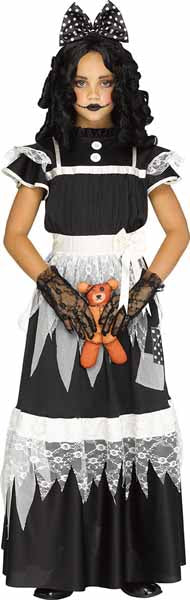 Victorian Deadly Dolly Girls' Costume, Size 14-16