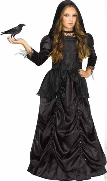 Costume de méchante reine pour enfant, grande taille 12/14