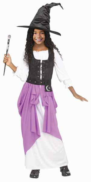 Renaissance Witch Child Costume, Large