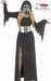 Ghost Face Mirror Bling Adult Costume, Small/Medium