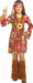 Flower Power Hippie Child Costume, Size 4/6