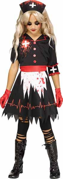 Not So Nice Nurse Child Costume, Size 8-10