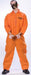 Men's Cell Block Psycho Costume with Mask and Handcuffs