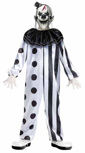 Boys' Killer Clown Costume, Medium 8-10