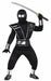 Boys' Silver Mirror Ninja Costume, Size 12/14