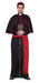 Adult Cardinal Costume with Cassock, Sash and Skull Cap