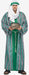 Adult Green Wise Man Costume with Headdress