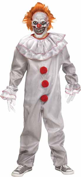 Carnevil Clown Child Costume, Size 12-14